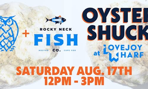 Oyster Fest w/ Night Shift Brewing, Rocky Neck Fish & MA Oyster Project thumbnail