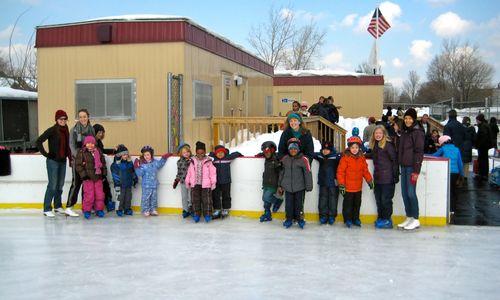 Ice Skating on DCR Kelly Outdoor Rink thumbnail