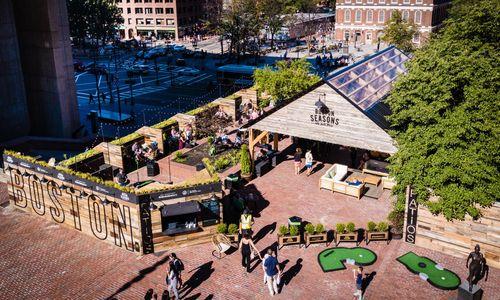 Democracy and Distraction Beer Garden at Boston City Hall Plaza 2026 thumbnail