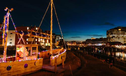 5th Annual Holiday Ship Lighting at Martin's Park in Seaport thumbnail
