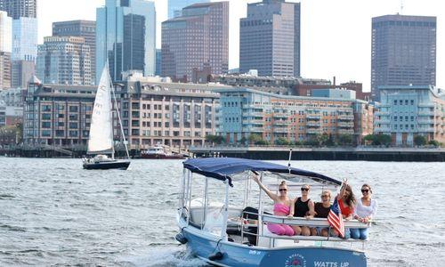 Rent a Boat on Boston Harbor with Boston Electric Boats thumbnail