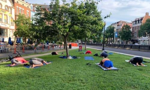 Yoga in Triangle Park thumbnail
