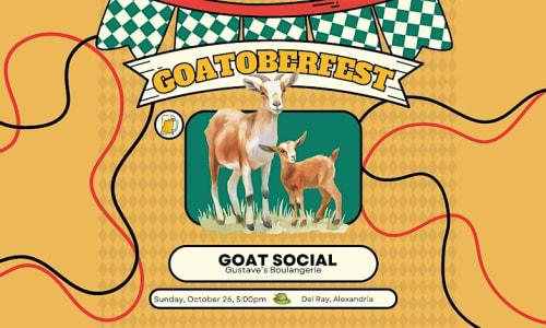 Goatoberfest: Goat Social at Gustave's thumbnail