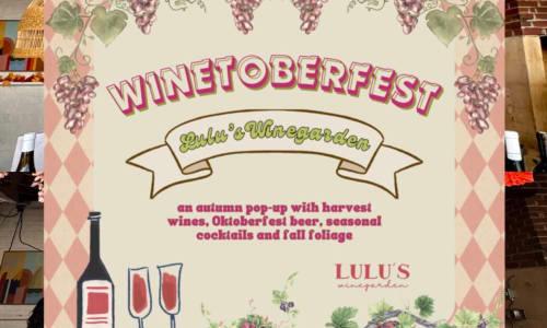 Lulu's Wine Garden - Winetoberfest Pop-up thumbnail