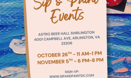 Sip and Paint Night at Astro Beer Hall thumbnail