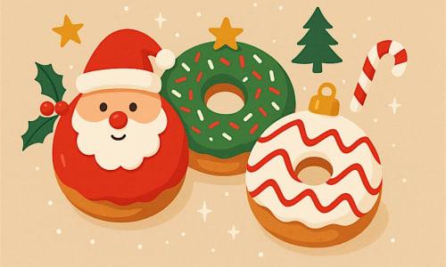Christmas Mini Donut Decorating thumbnail