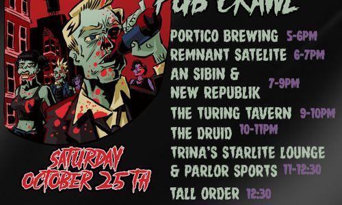 The Annual Camberville Zombie Pub Crawl thumbnail