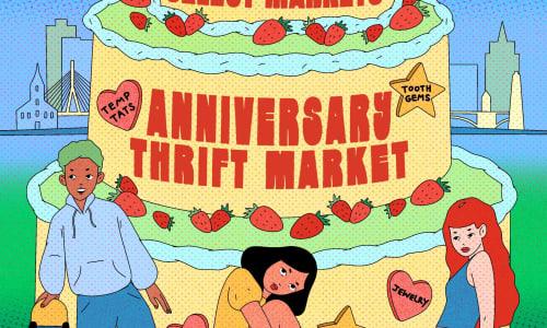 Huge Fall Vintage Clothing Pop-up Thrift Market thumbnail