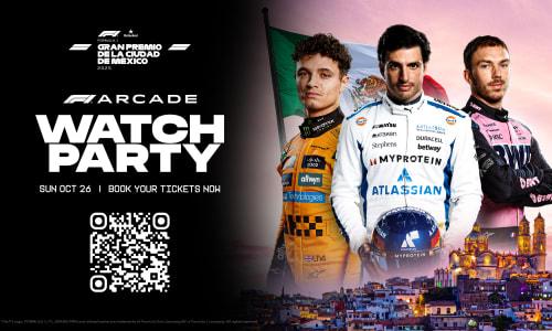 Official F1® Arcade Mexico City Watch Party thumbnail