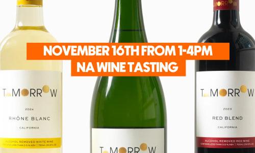 Tomorrow Cellars NA Wine Tasting at Dray thumbnail