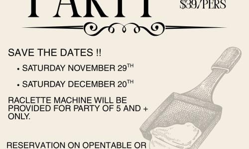 Raclette Night at Batifol thumbnail