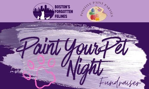 Paint-Your-Own-Pet with Positive Paint Parties & Boston's Forgotten Felines thumbnail