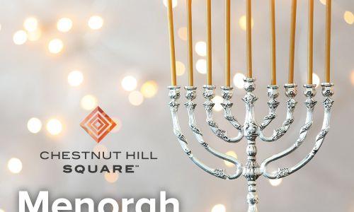 Menorah Lighting at Chestnut Hill Square thumbnail