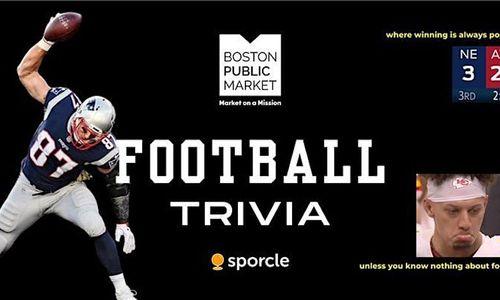 Football Trivia at Boston Public Market thumbnail