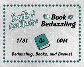 Crafts & Cocktails: Book Bedazzling thumbnail