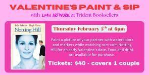 Valentine's Day Paint & Sip: Paint your partner w/ LMH Artwork thumbnail