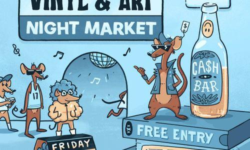 Small ⭐ Mart | Vintage, Vinyl & Art Night Market at Crystal Ballroom thumbnail