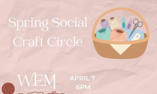 Spring Social Craft Circle thumbnail