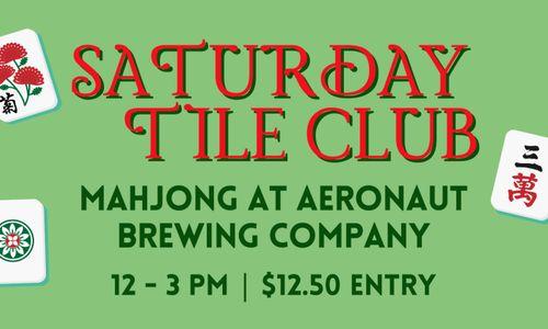 Saturday Tile Club: Mahjong at Aeronaut Somerville thumbnail