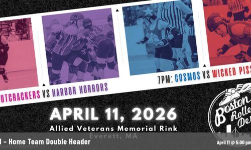Boston Roller Derby 2026 Home Team Season Kick Off! thumbnail