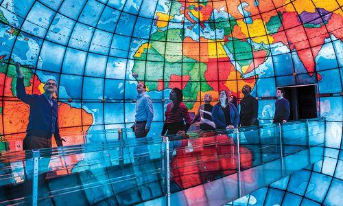 Mapparium® globe FREE for Boston Marathon runners thumbnail