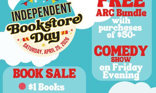 All She Wrote Books Presents: Indie Bookstore Day 2026 thumbnail