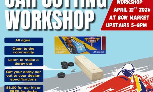 Pine-Car Derby Car Cutting Workshop thumbnail