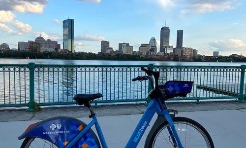 Blue Cross Blue Shield of MA to Provide Free Bluebikes Credits for Earth Week thumbnail