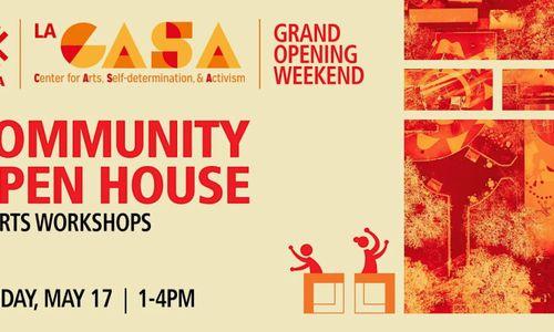 Community Open House + Arts Workshops thumbnail