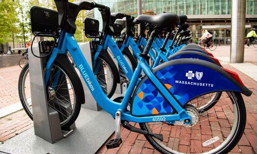 Blue Cross Blue Shield of MA Celebrates National Bike Month with Free $20 Bluebikes Credits thumbnail