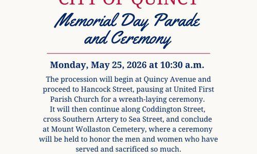 City of Quincy Memorial Day Parade and Ceremony thumbnail