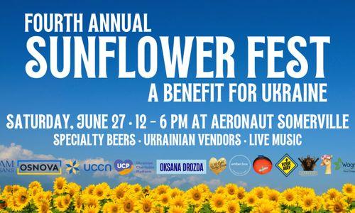 Fourth Annual Sunflower Fest: A Benefit for Ukraine thumbnail