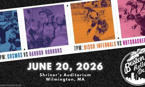 Boston Roller Derby Home Team Doubleheader! thumbnail
