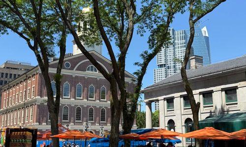 Tree House Brewing Outdoor Beer Garden at Faneuil Hall thumbnail