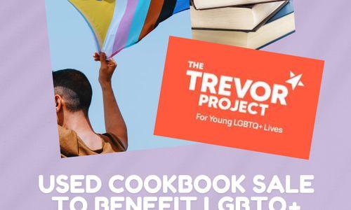 Used Cookbook Sale to Benefit LGBTQ+ Youth in Crisis thumbnail