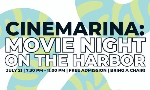 CINEMARINA: An Outdoor Movie Night on Boston Harbor thumbnail