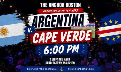 Argentina V. Cape Verde @ The Anchor thumbnail