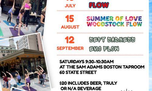 Rooftop Yoga at Sam Adams Taproom thumbnail