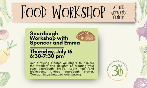 Sourdough Workshop with Spencer & Emma thumbnail