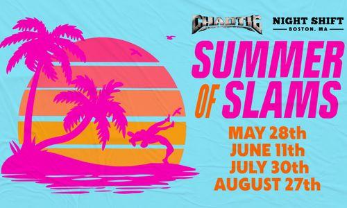 Night Shift Brewing's Summer of Slams with Chaotic Wrestling thumbnail