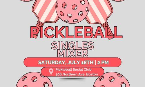 PICKLEBALL AND MINGLE FOR SINGLES! thumbnail