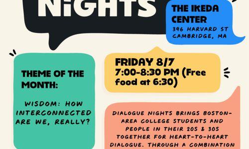 Dialogue Nights | Wisdom: How interconnected are we, really? thumbnail