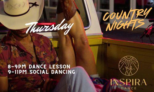 Thursday Country Nights at Inspira Dance! thumbnail