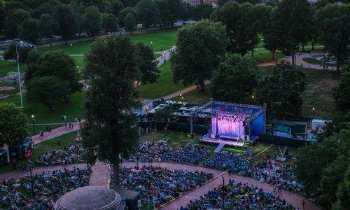 Arias Aloft on CommonStage: Free Circus and Opera Spectacle on Boston Common thumbnail