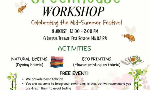 Free Greenhouse Workshop: Natural Dyeing & Eco Printing thumbnail