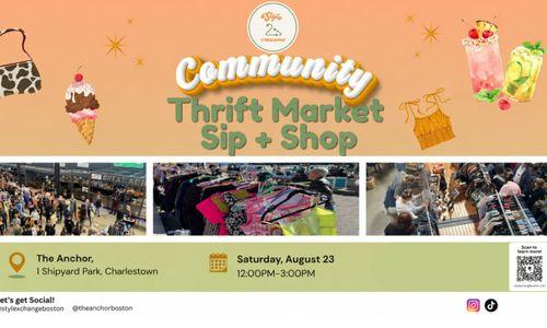 Community Thrift Market Sip + Shop thumbnail