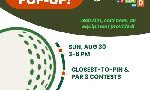Golf Simulator Pop-Up @ The Grove (Lawn on D) thumbnail