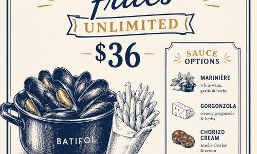 Unlimited Mussels & Fries thumbnail