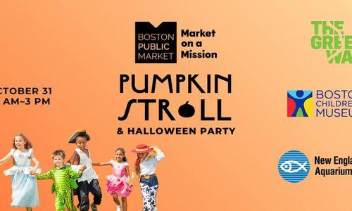 Pumpkin Stroll & Family Halloween Fun at Boston Public Market thumbnail