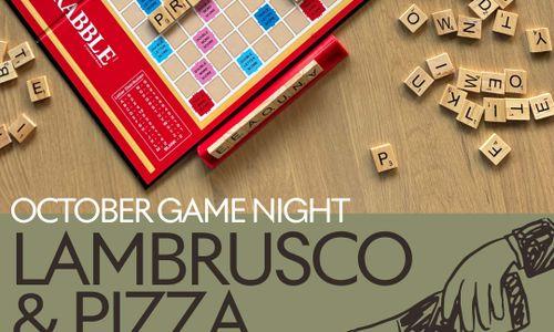 Pizza and Lambrusco Game Night! thumbnail